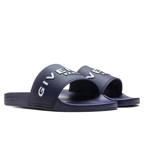 blue givenchy slides|Givenchy sandals size chart.